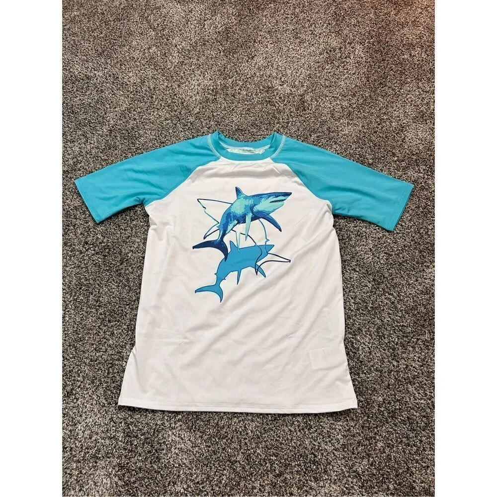 ‼️sale‼️Lands End rash guard size 10/12 C33-32